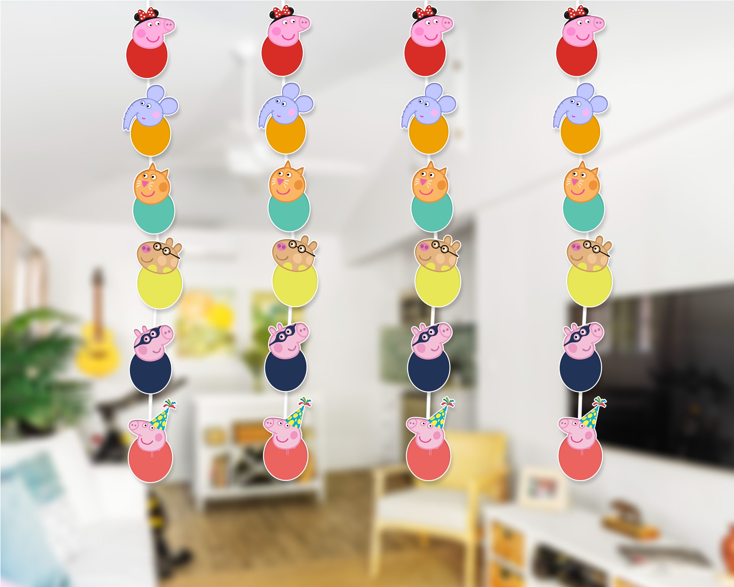 Peppa Pig Theme Dangler