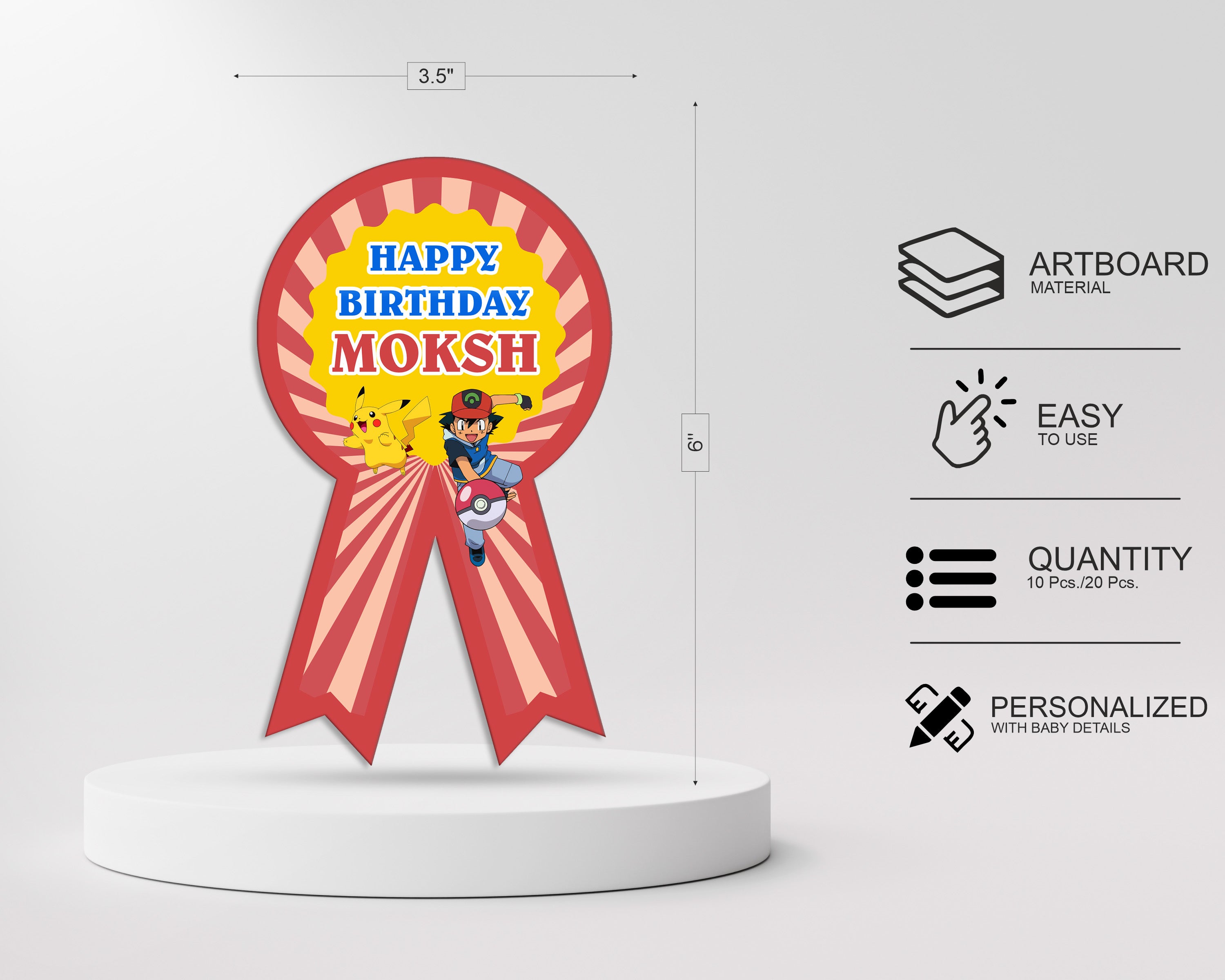 Pokemon Theme badges