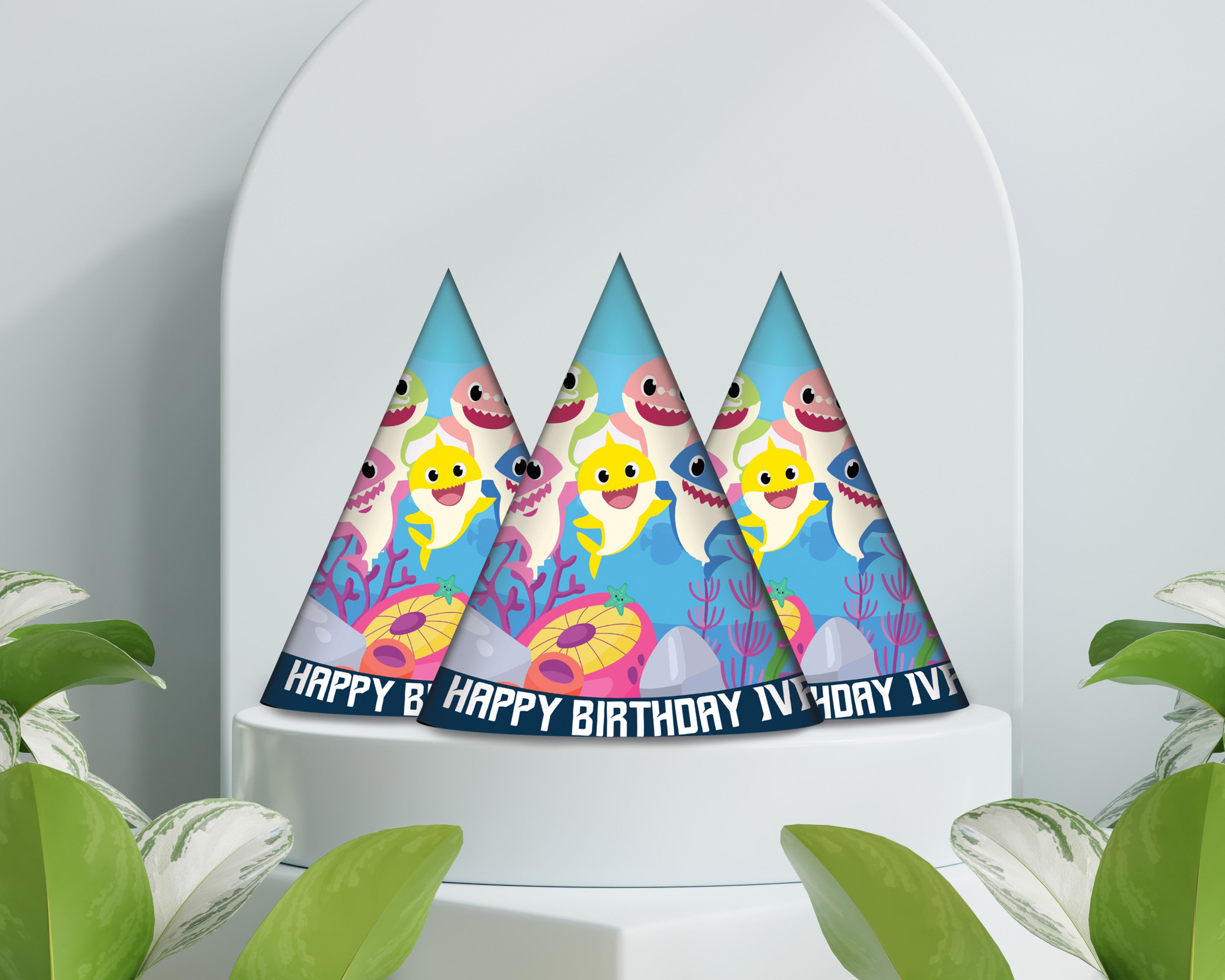 Shark Theme Customized Hat