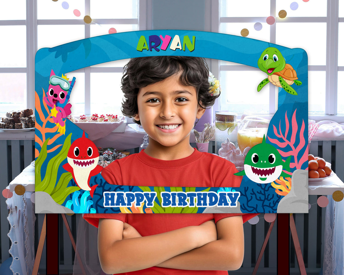 Shark Theme Customized Photobooth