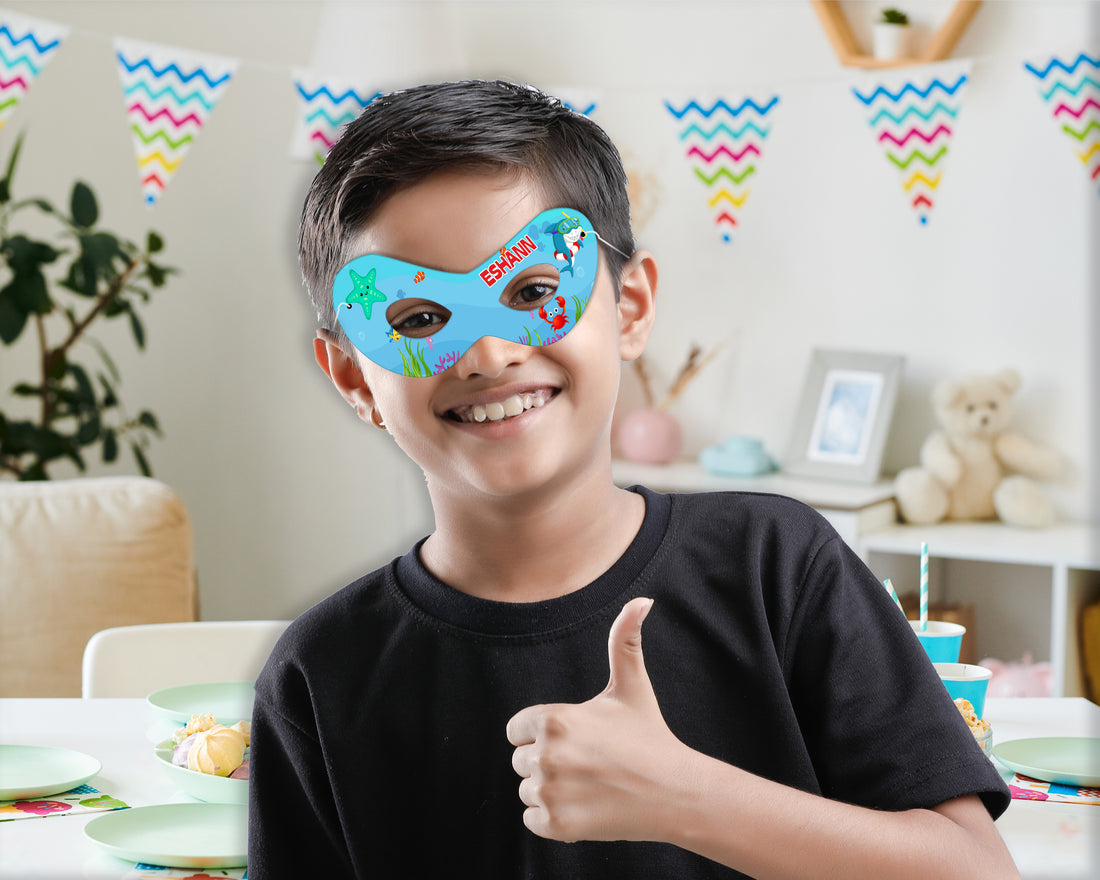 Shark Theme Eye Mask