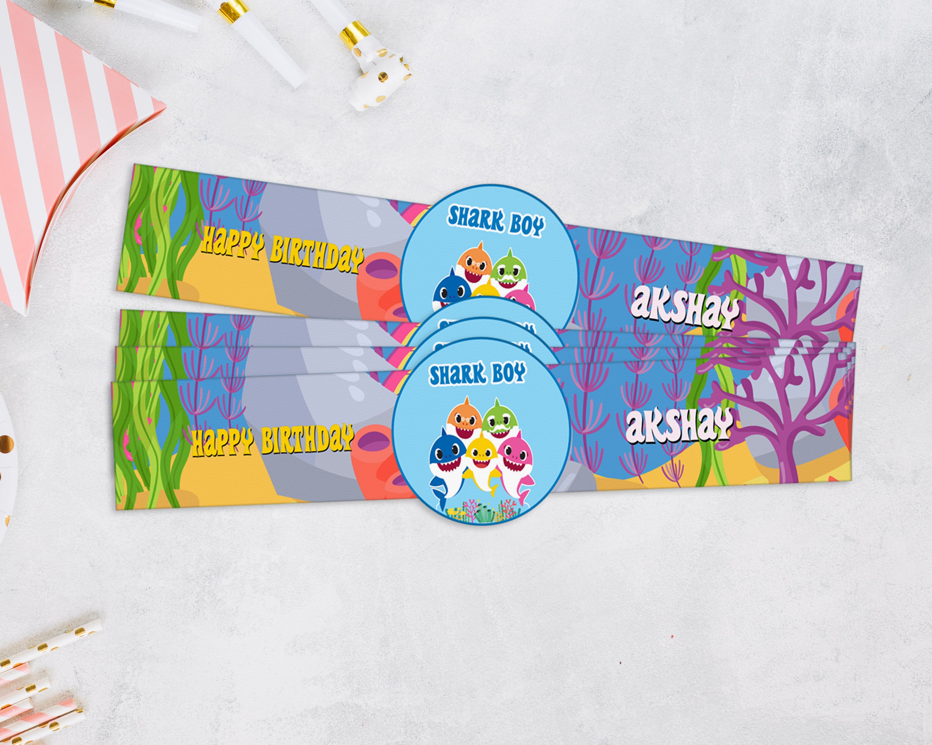 Shark Theme Hand Band