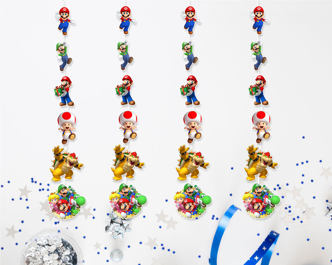 PSI Super Mario Theme Characters Dangler
