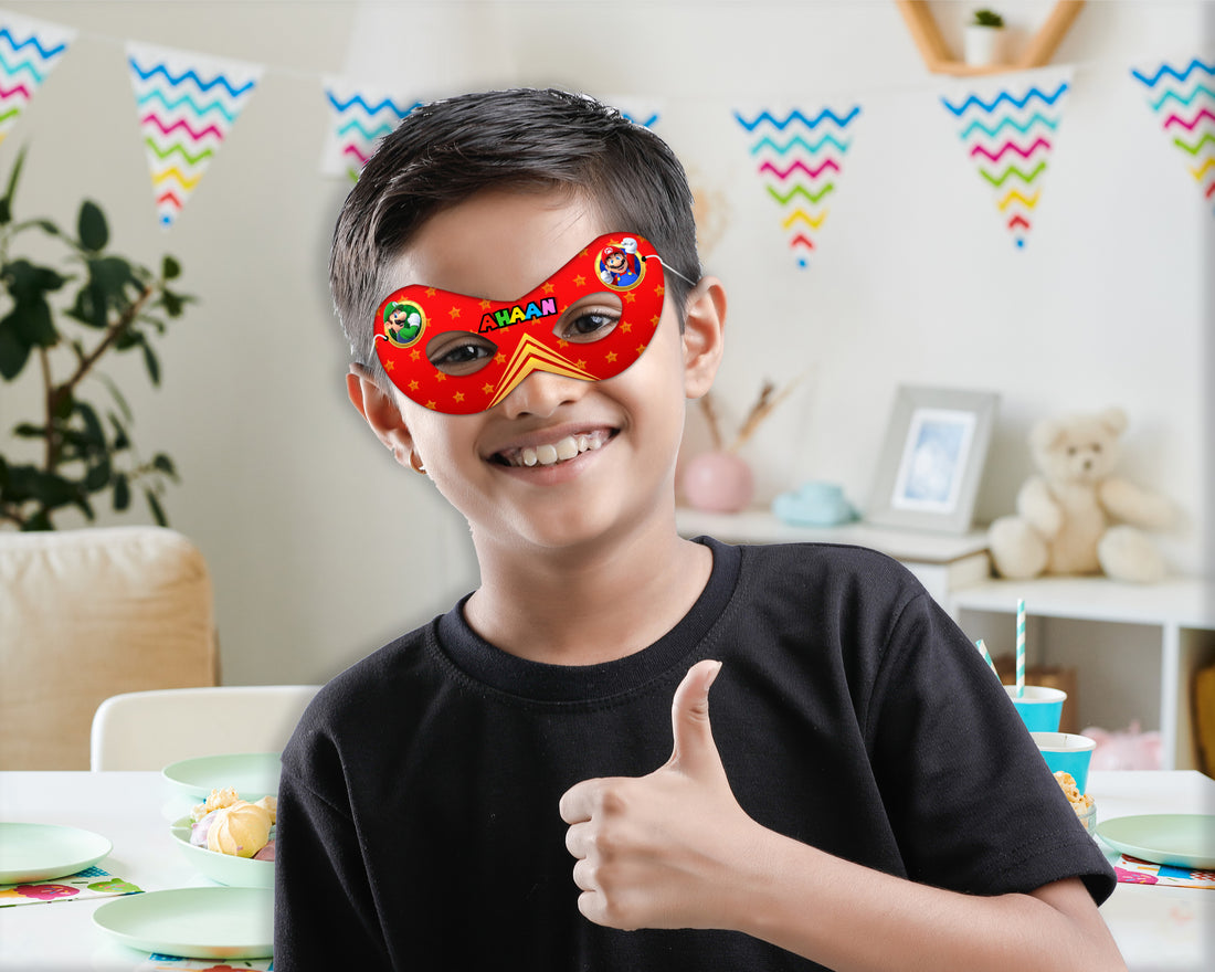 Super Mario Theme Customized Eye Mask