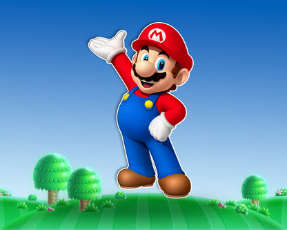 PSI Super Mario Theme Cutout - 01