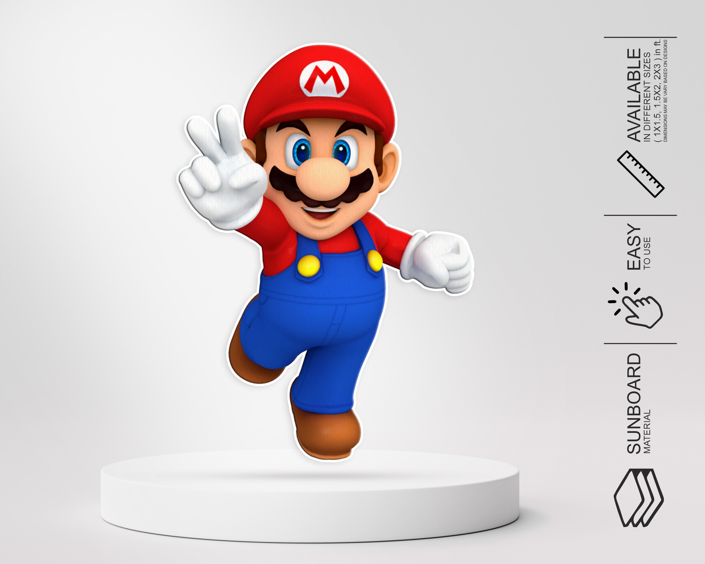 PSI Super Mario Theme Cutout - 06