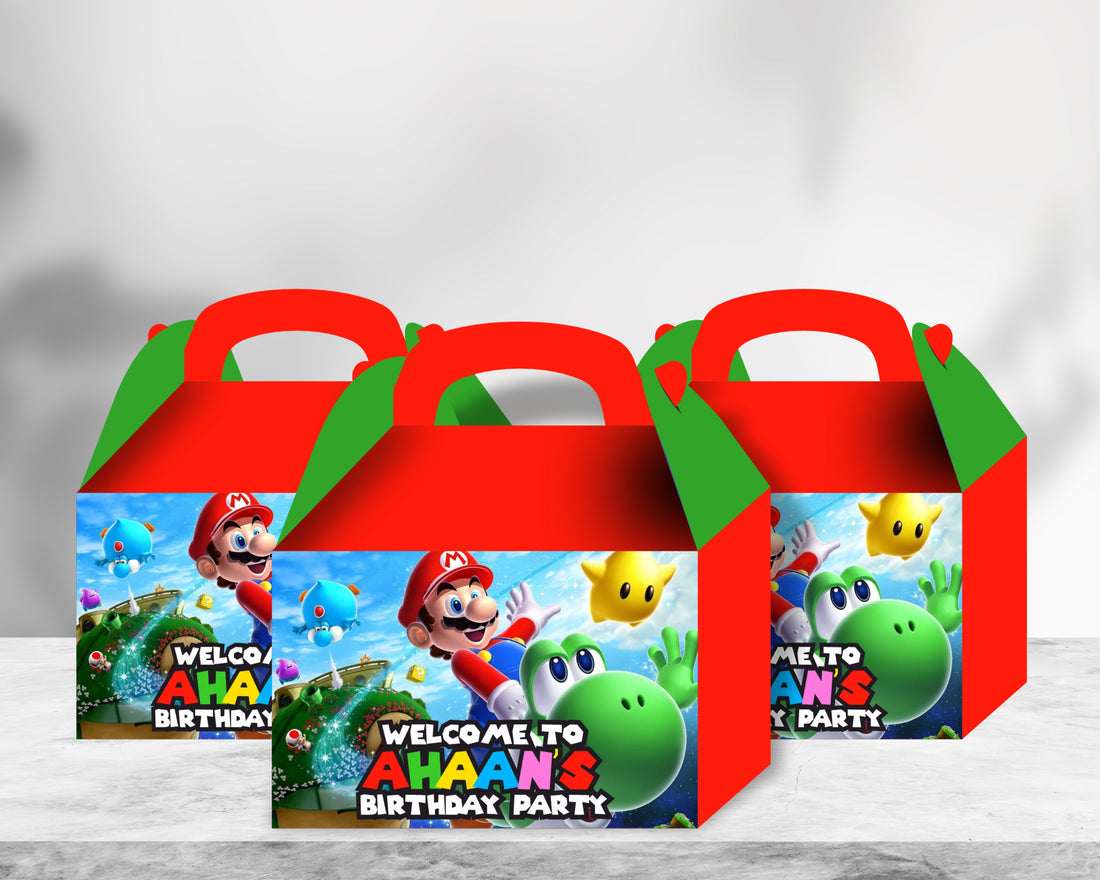 PSI Super Mario Theme Goodie Return Gift Boxes