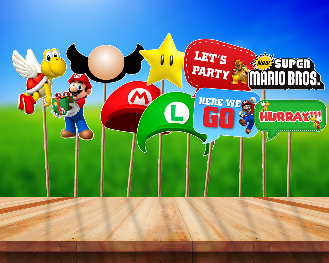 Super Mario Theme Props