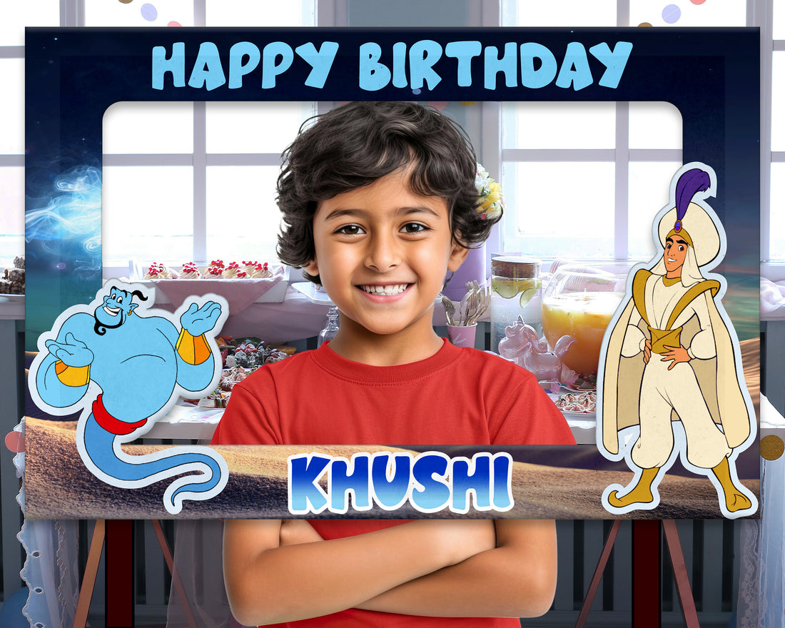 Aladdin Theme Customized PhotoBooth