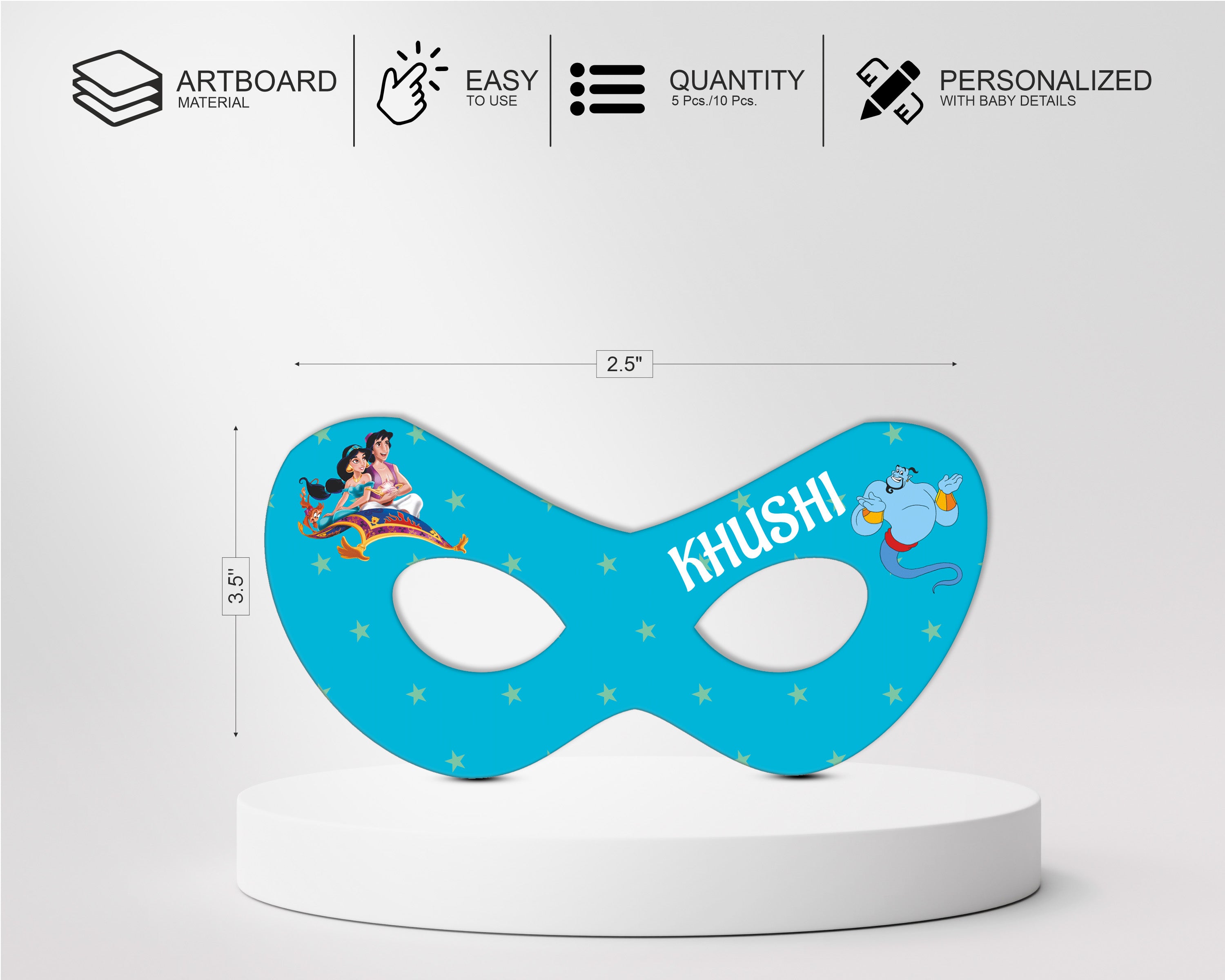 Aladdin Theme Eye Mask