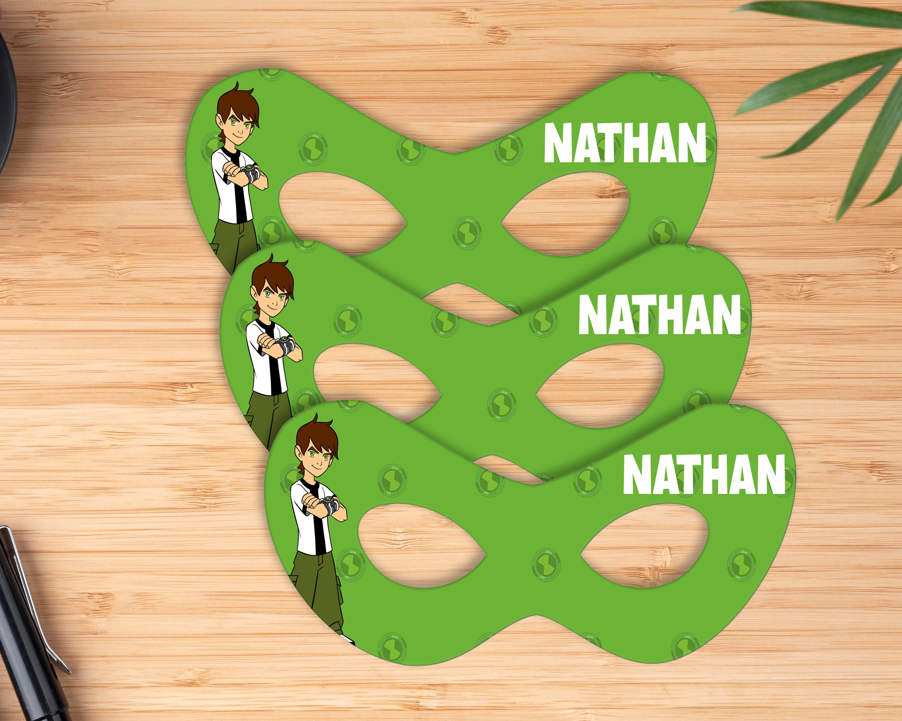 Ben 10 Theme Customized Eye Mask