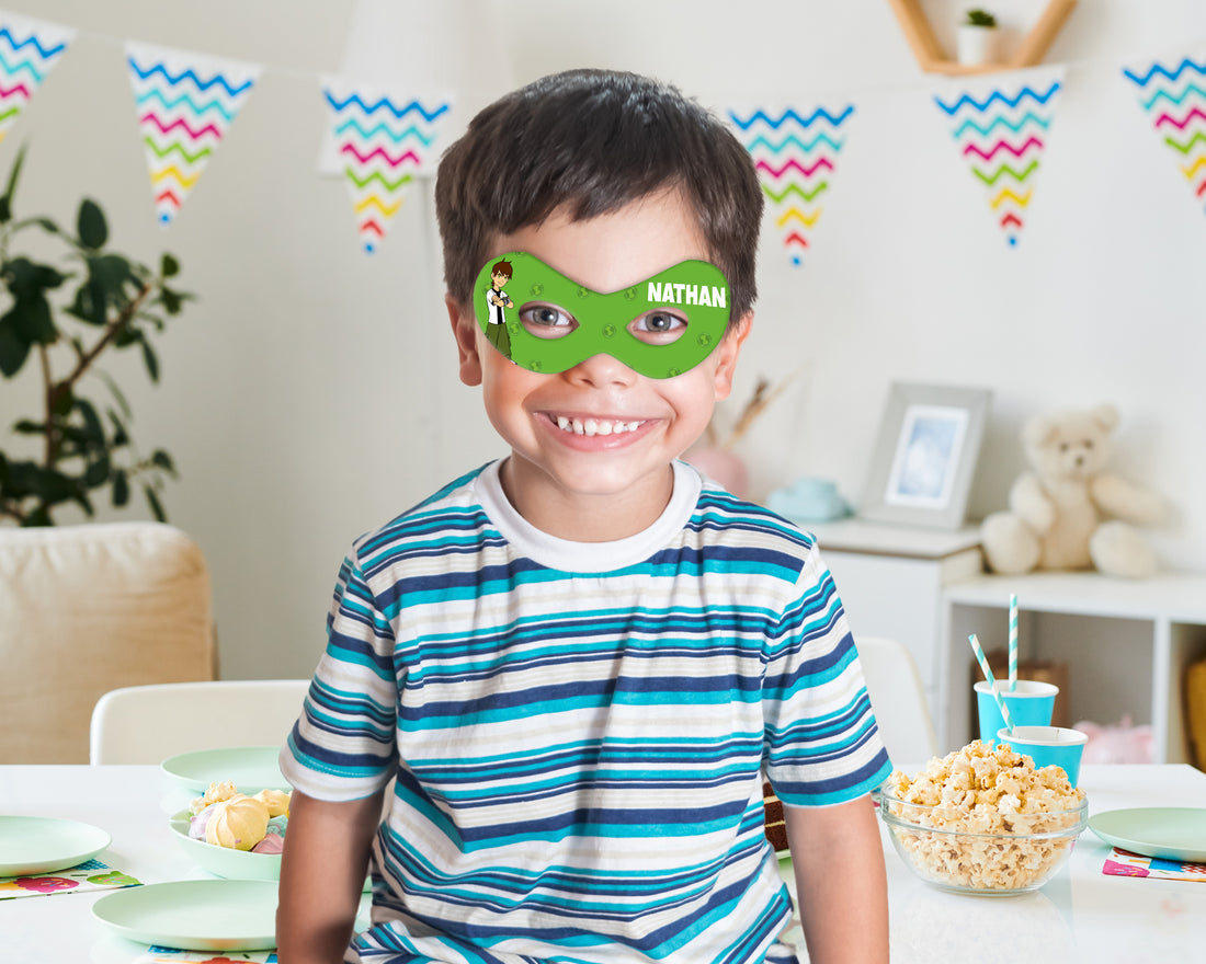 Ben 10 Theme Customized Eye Mask