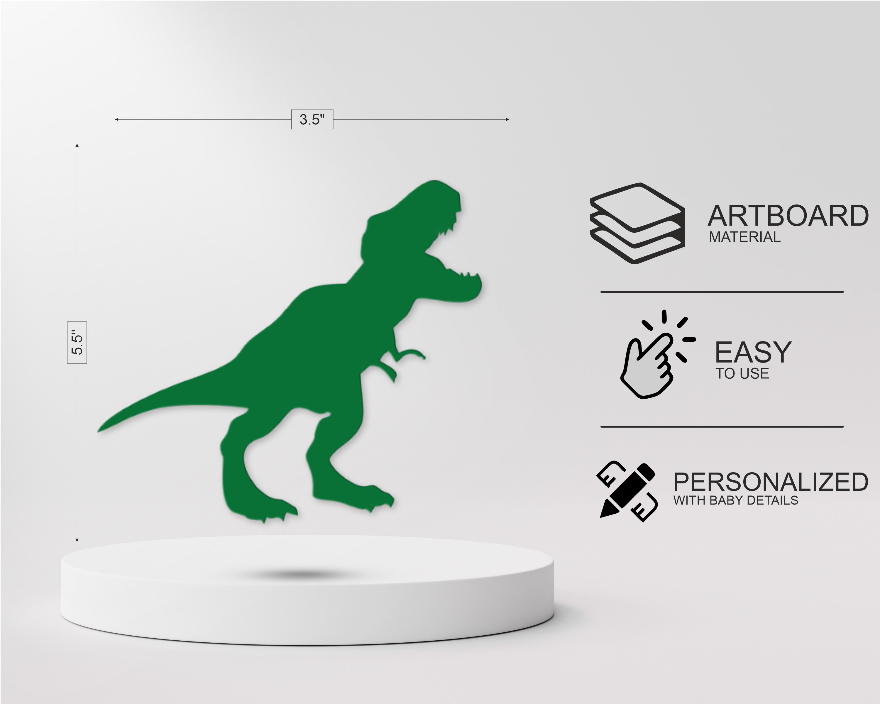 Dinosaur Theme Flag Hanging