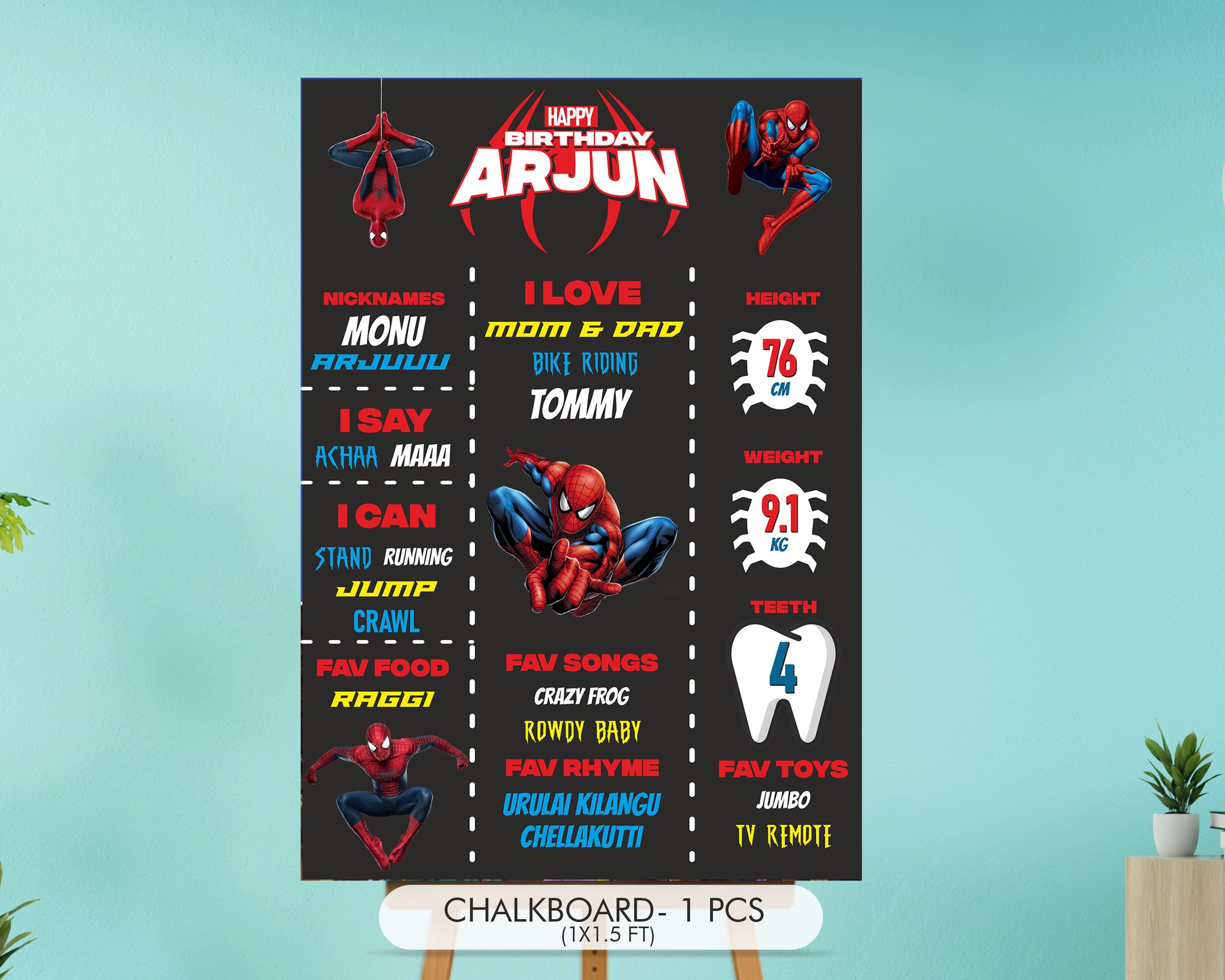Spiderman Theme Classic combo Kit - image 13 of 14 | Party Supplies India