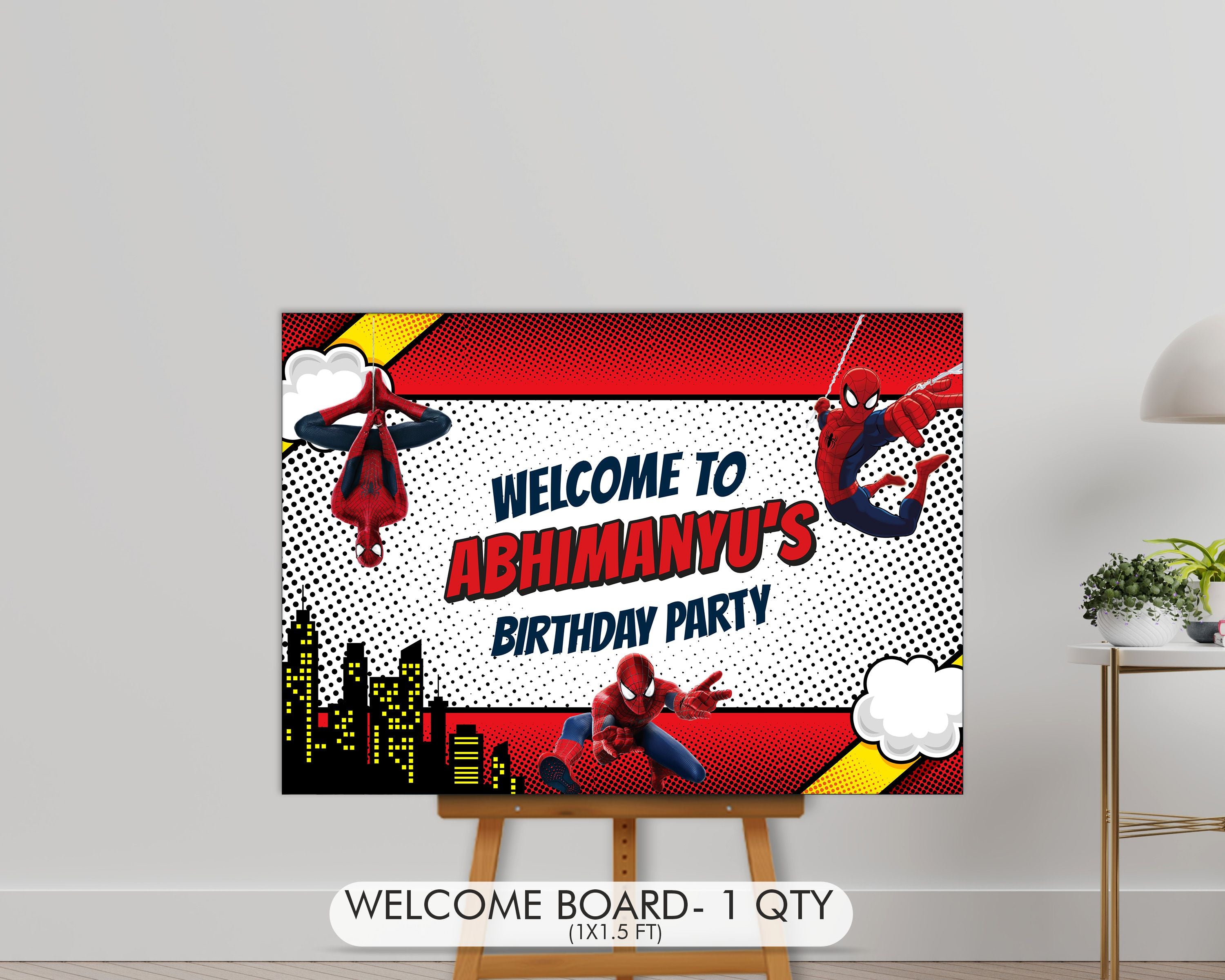 Spiderman Theme Preferred combo Kit - image 8 of 10 | Party Supplies India