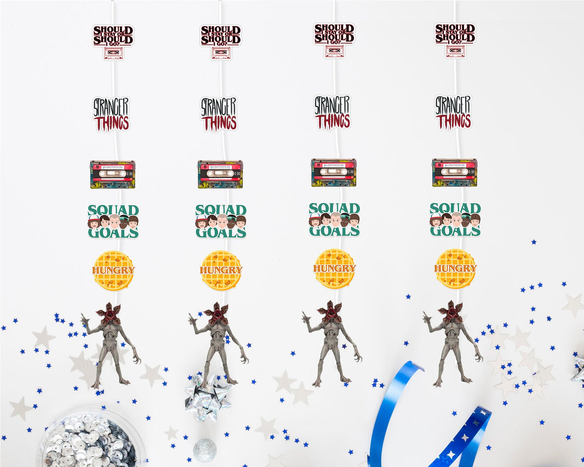 Stranger Things Theme Customized Dangler