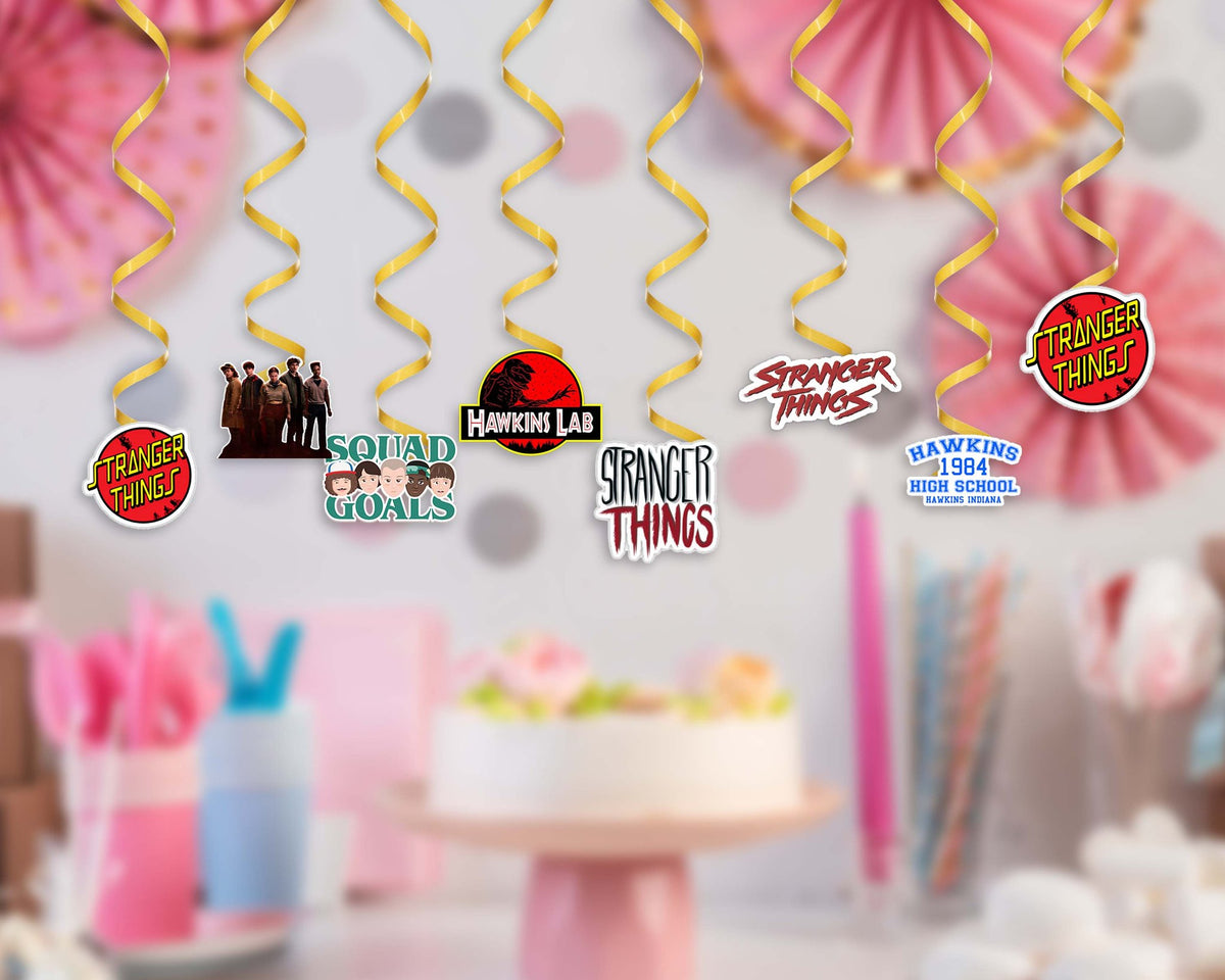 Stranger Things Theme Swirls