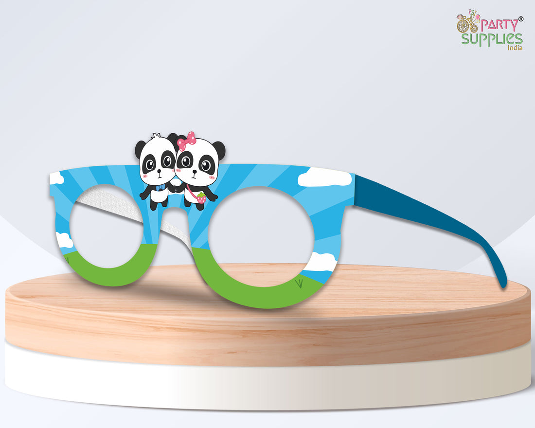 Baby Bus Theme Birthday Party Glasses