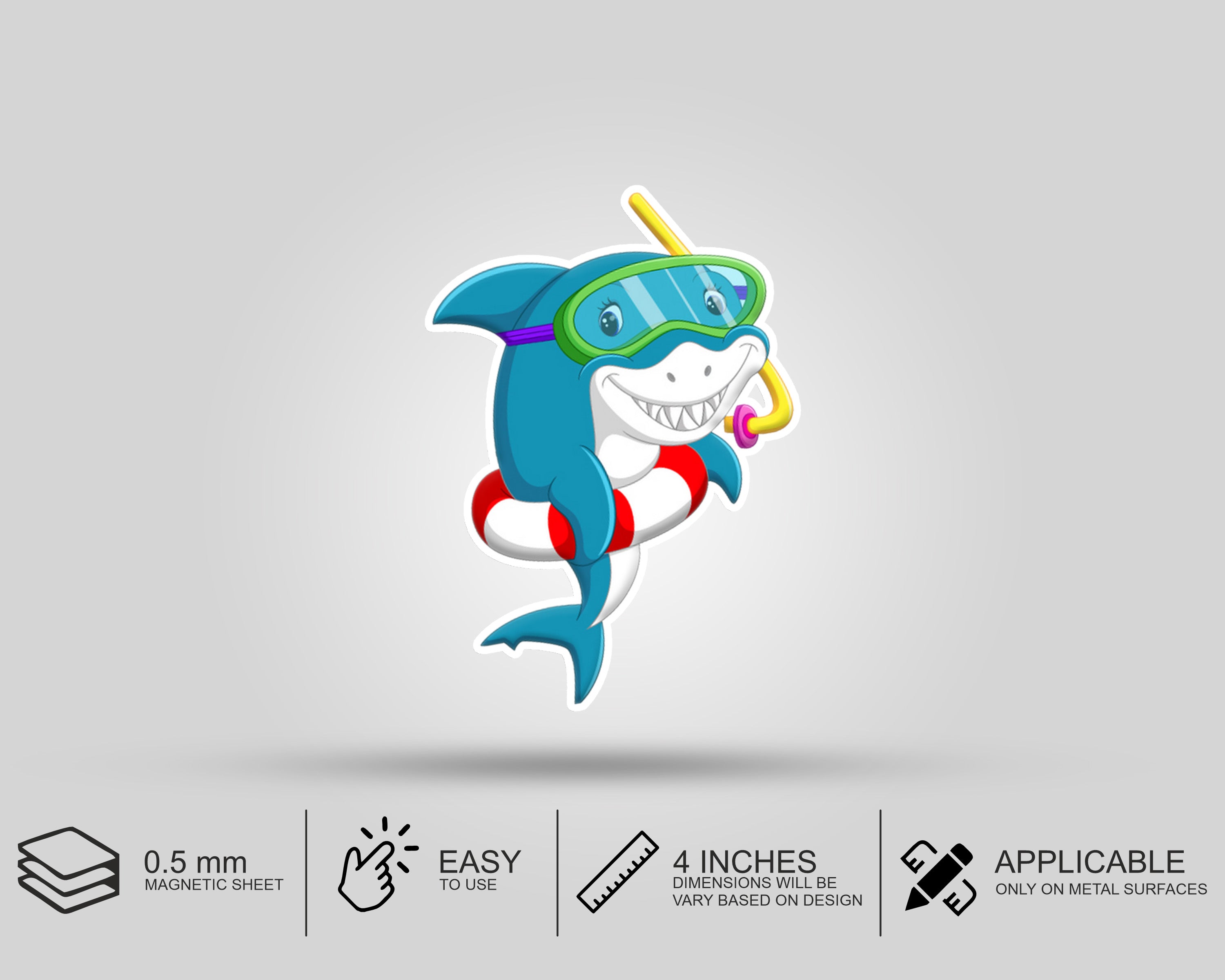 Shark Theme Mini Magnetic Return Gift Pack