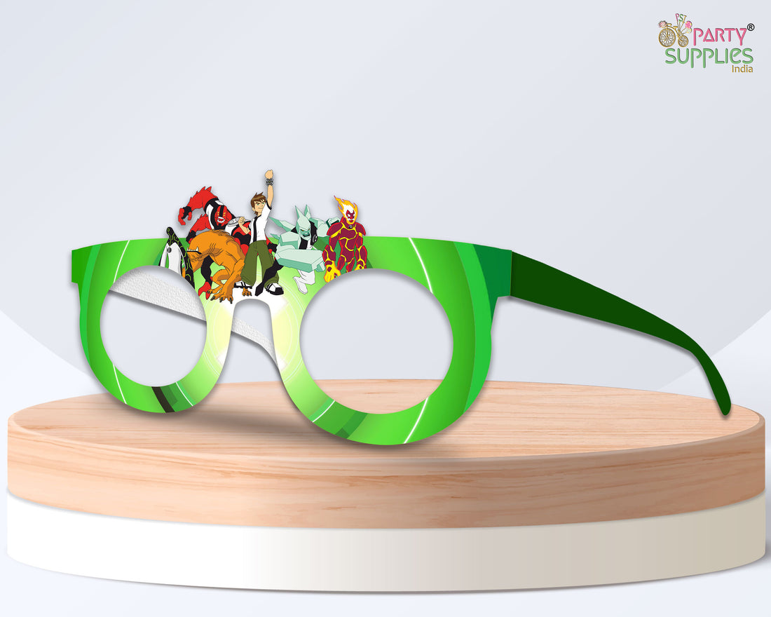 Ben10 Theme Birthday Party Glasses