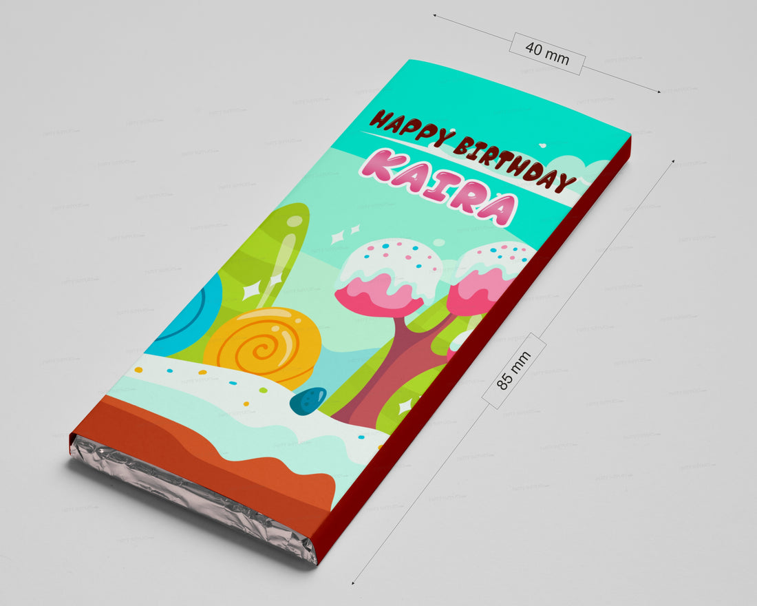 Candy Theme Home Made Chocolate Return Gifts