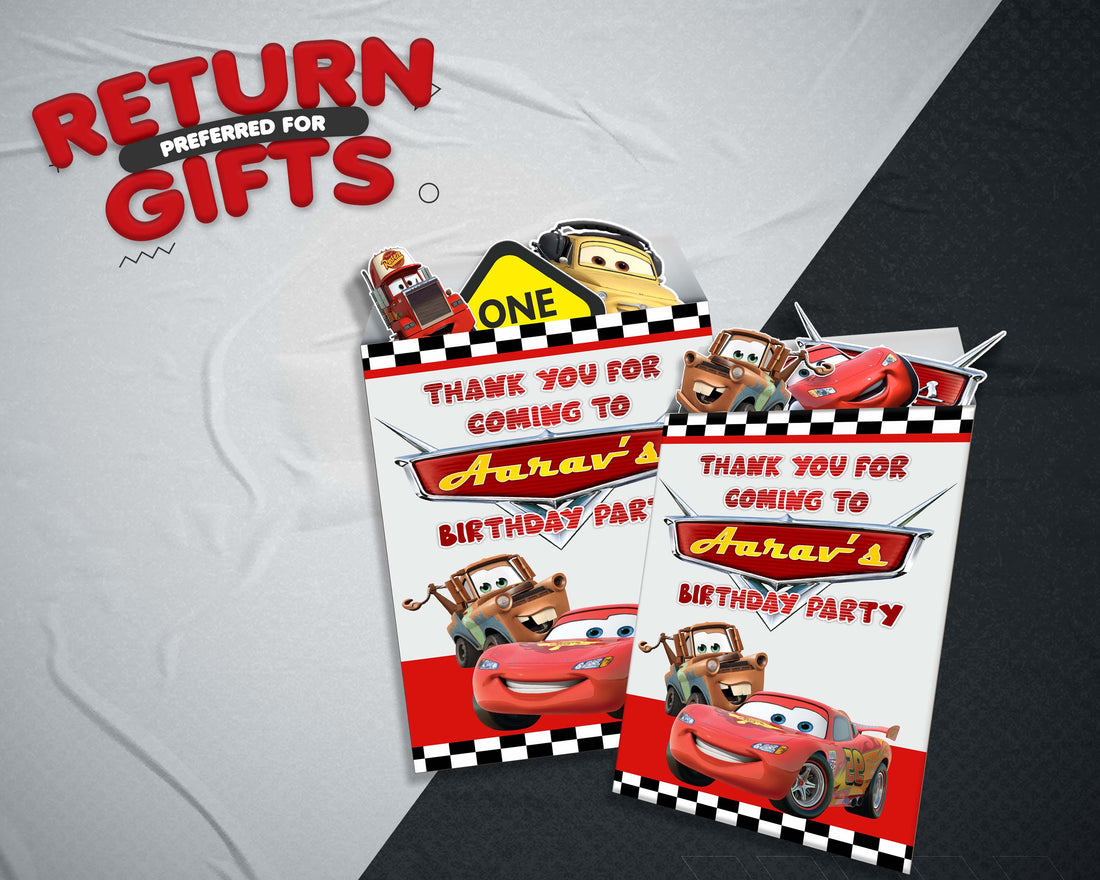 Car Theme Mini Magnetic Return Gift Pack