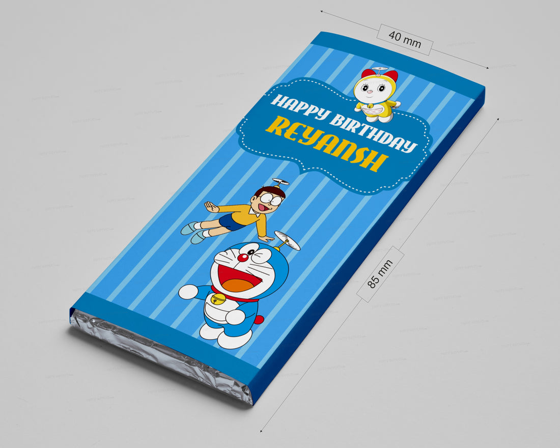 PSI Doraemon Theme Home Made Chocolate Return Gifts