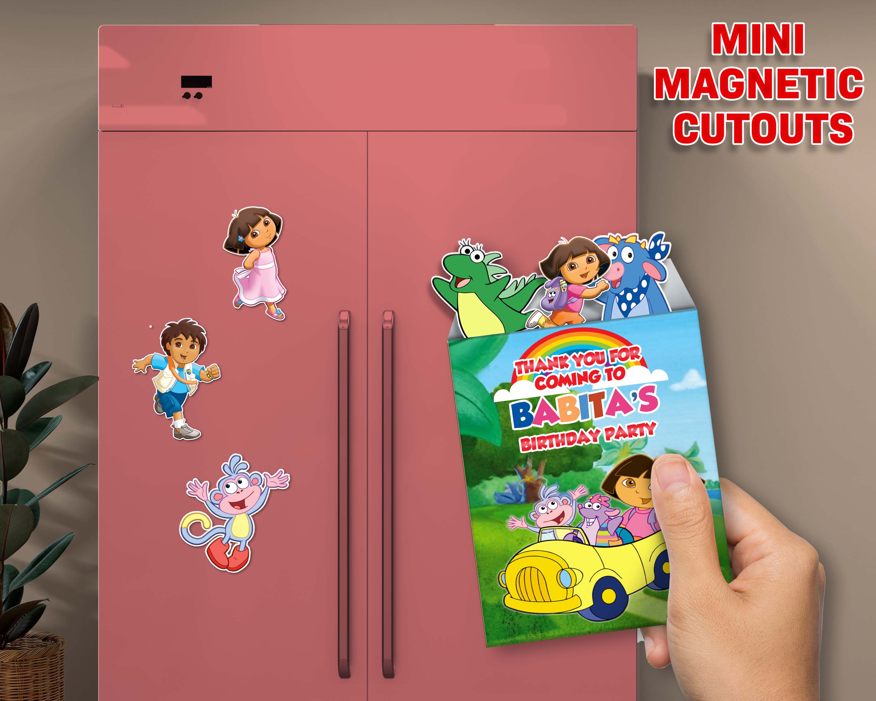 Dora the Explorer Theme Mini Magnetic Return Gift Pack