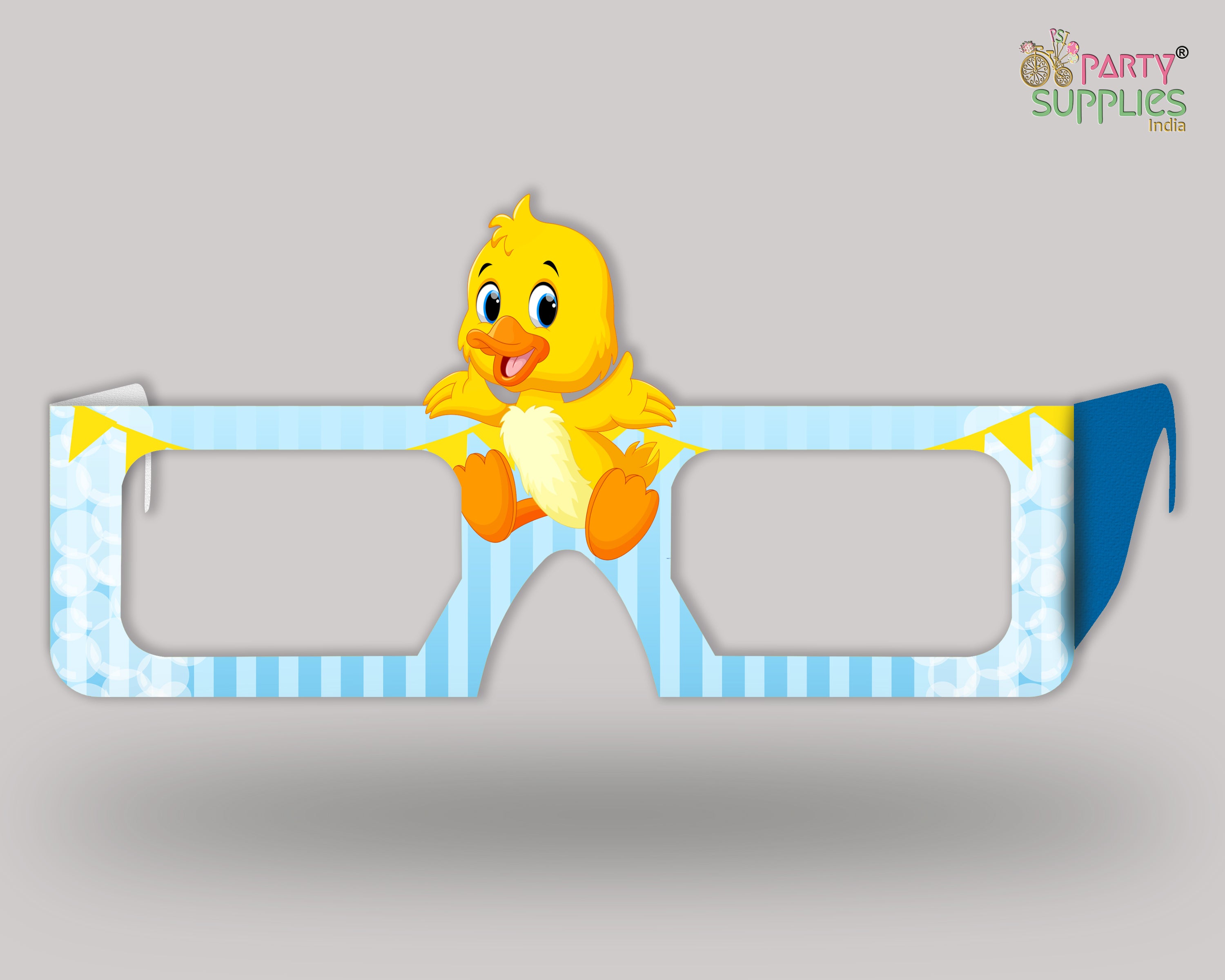 Duck Boy Theme Birthday Party Glasses