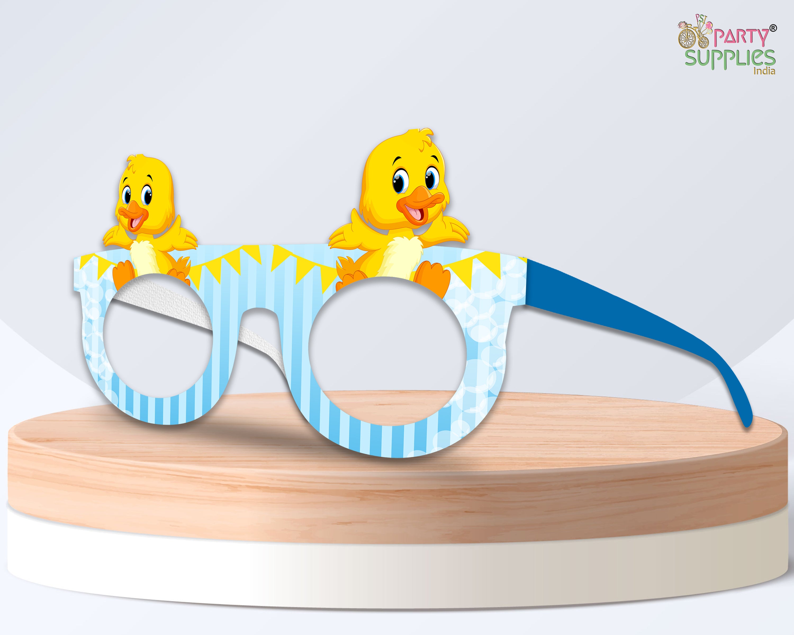 Duck Boy Theme Birthday Party Glasses