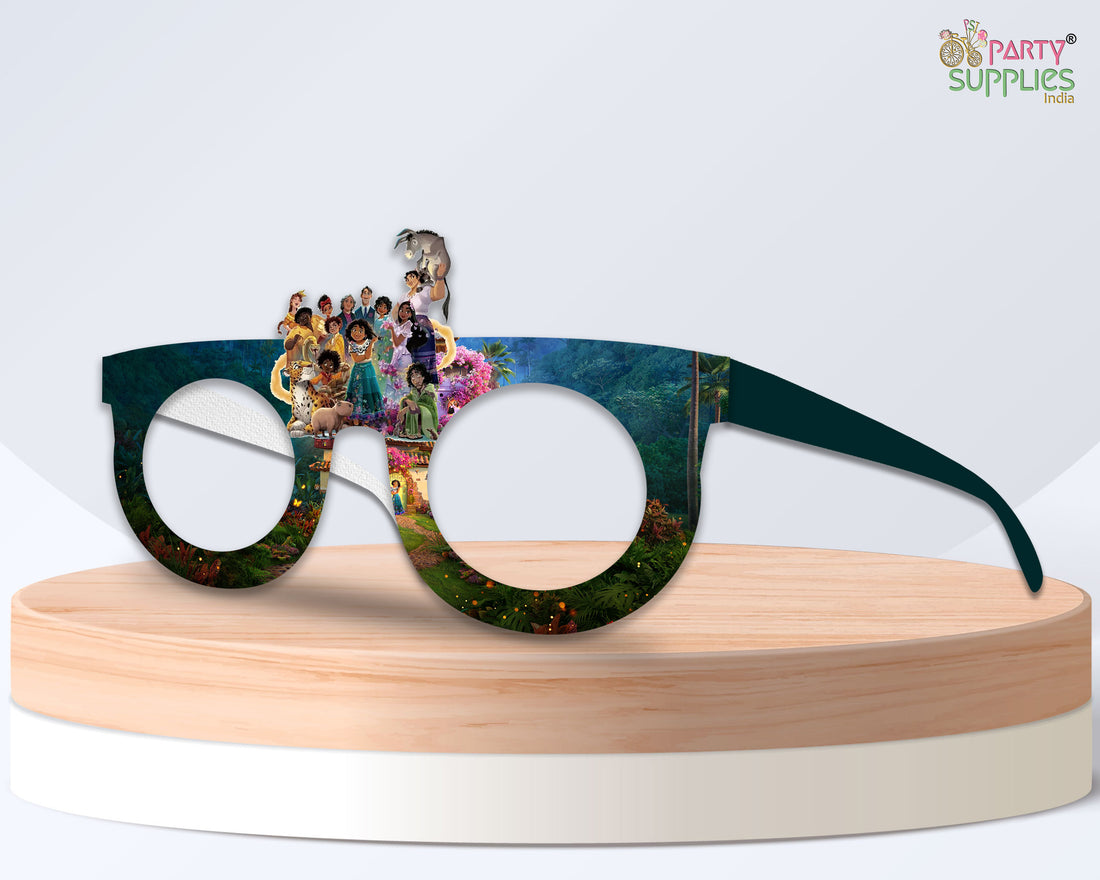 Encanto Theme Birthday Party glasses