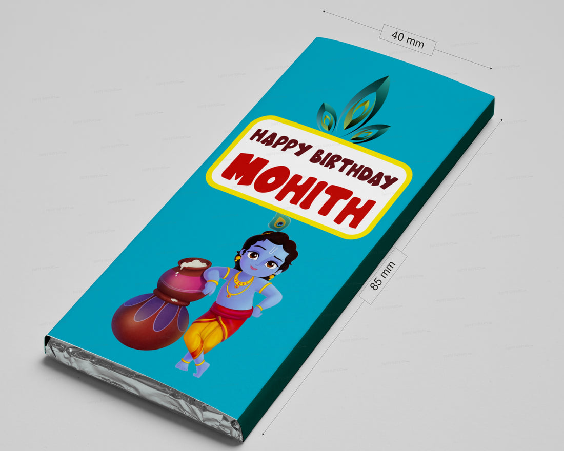Little Krishana Theme Home Made Chocolate Return Gifts
