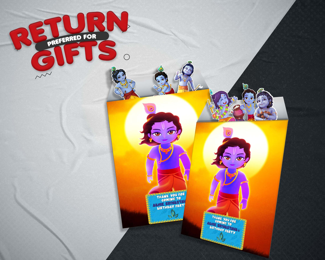PSI Little Krishna Theme Mini Magnetic Return Gift Pack