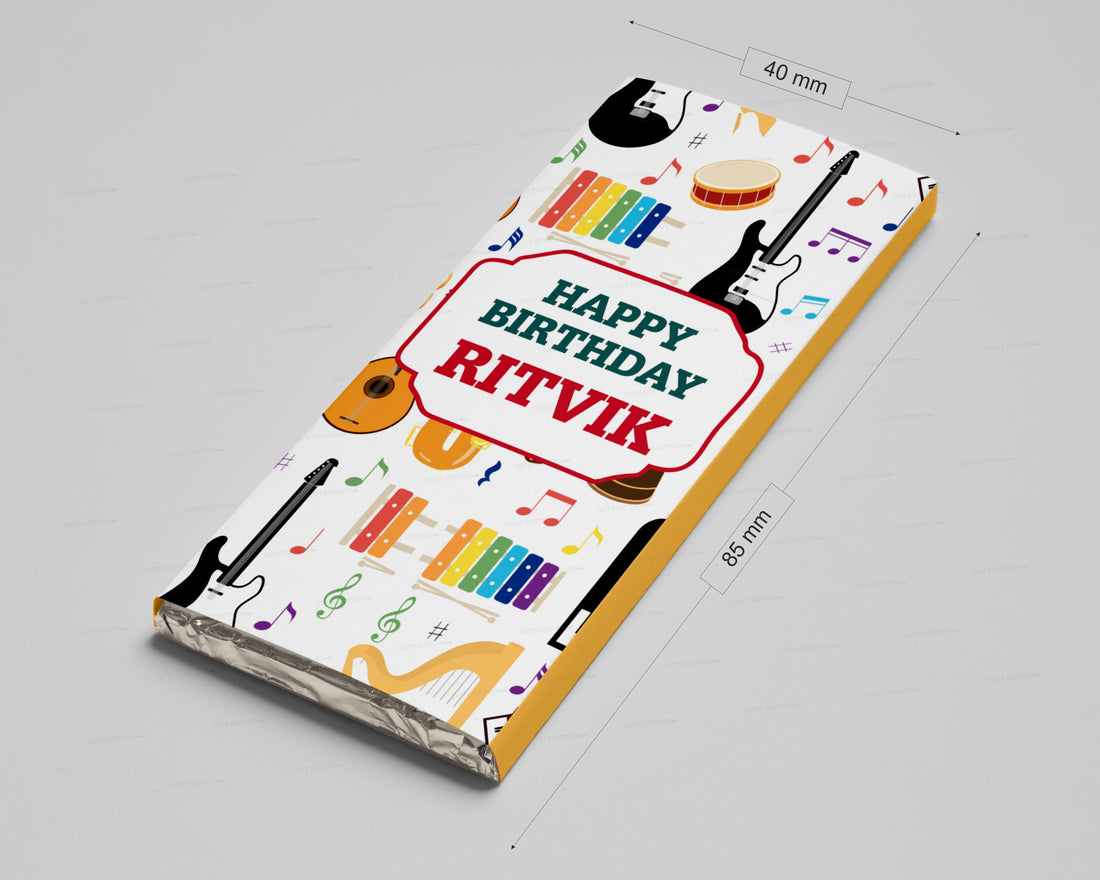 Music Theme Home Made Chocolate Return Gifts