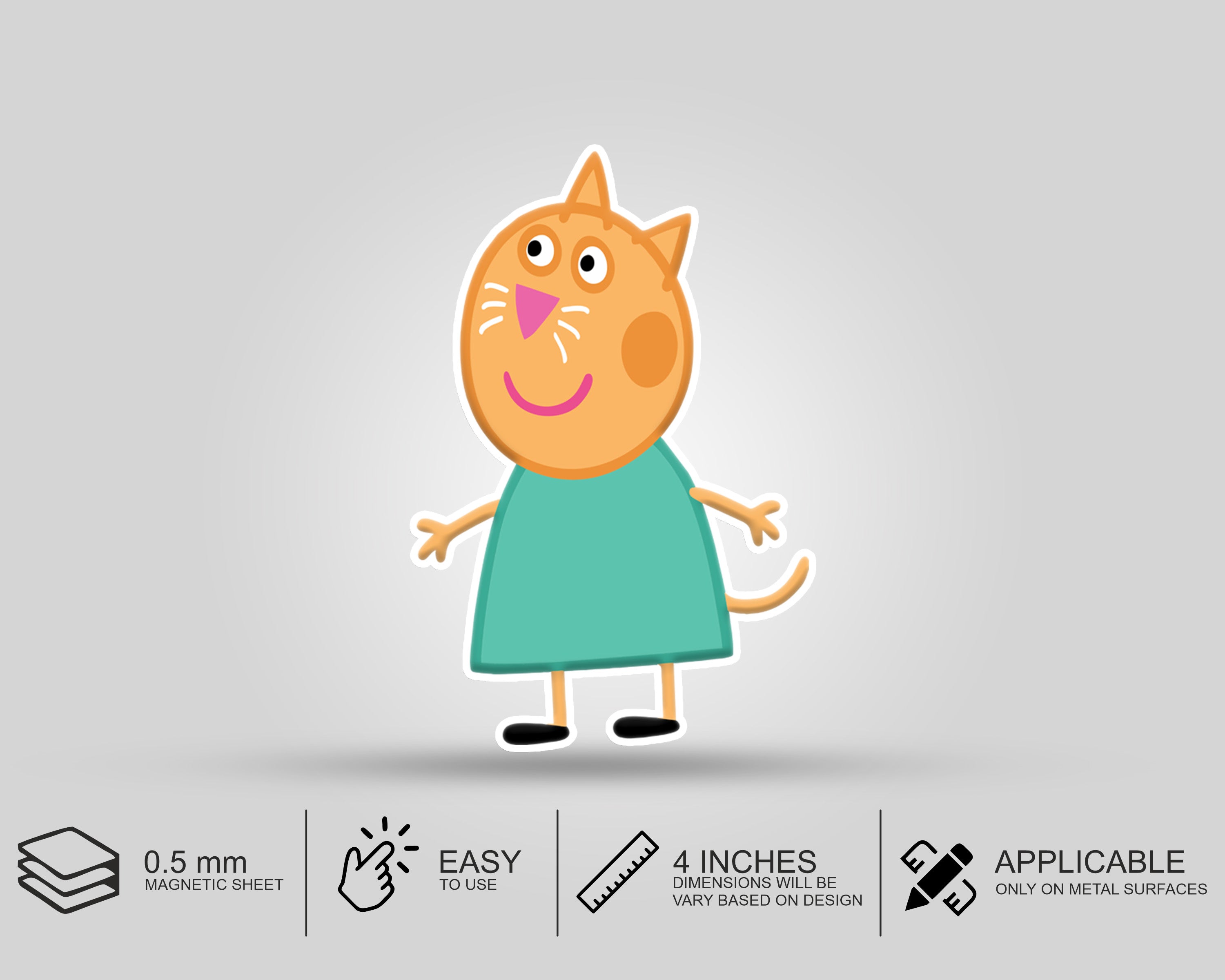 Peppa Pig Theme Mini Magnetic Return Gift Pack