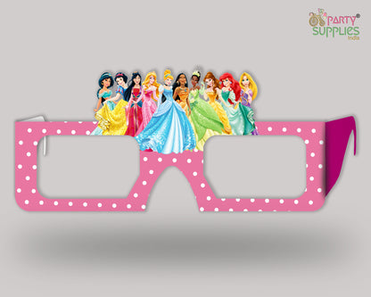 PSI Princess theme Birthday Party glasses