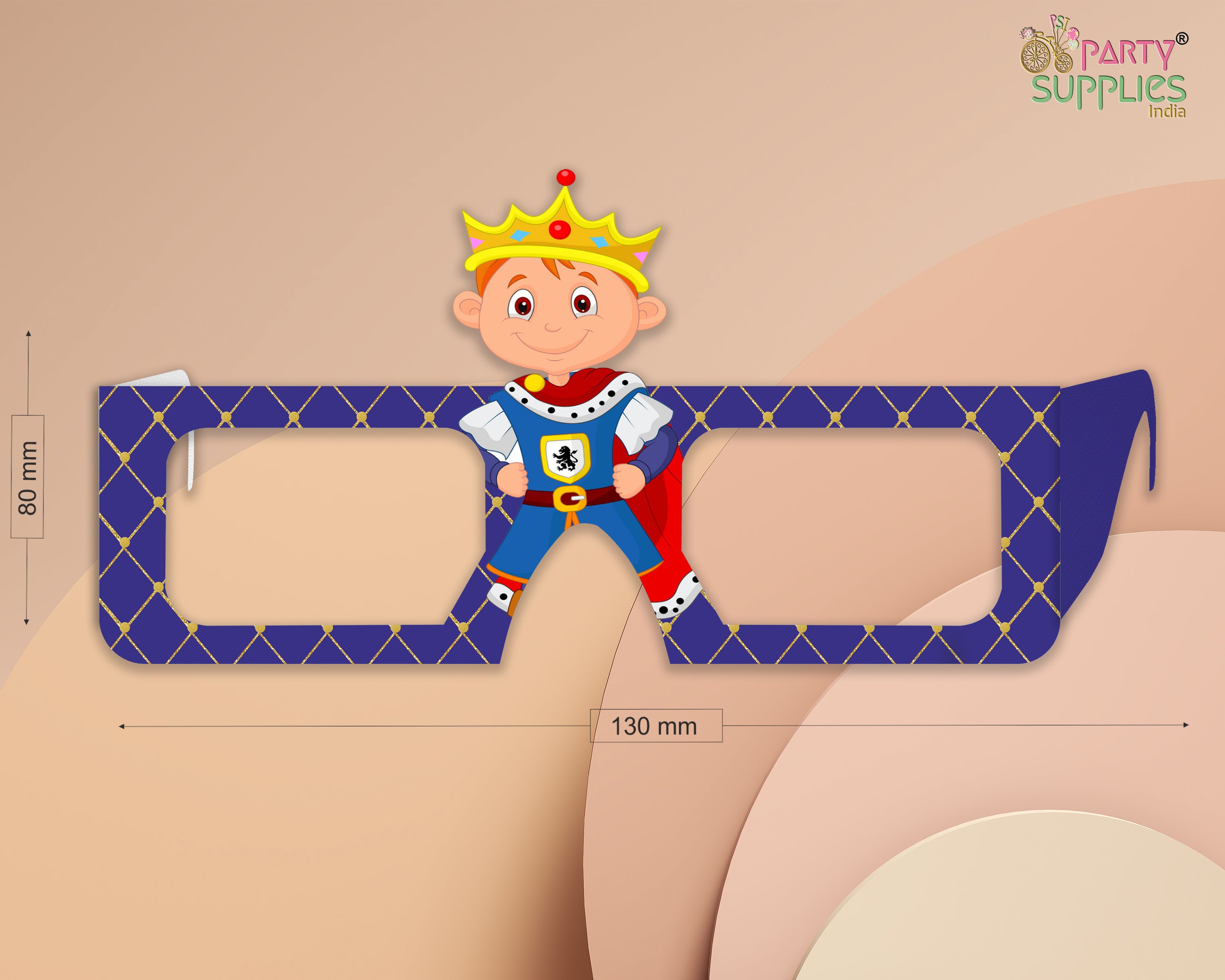 Prince theme Birthday Party glasses