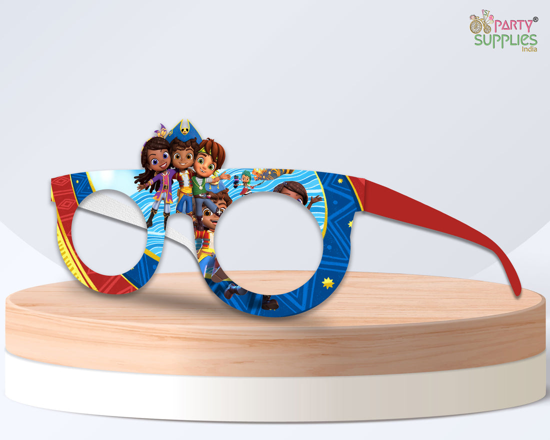 Santiago theme Birthday Party glasses