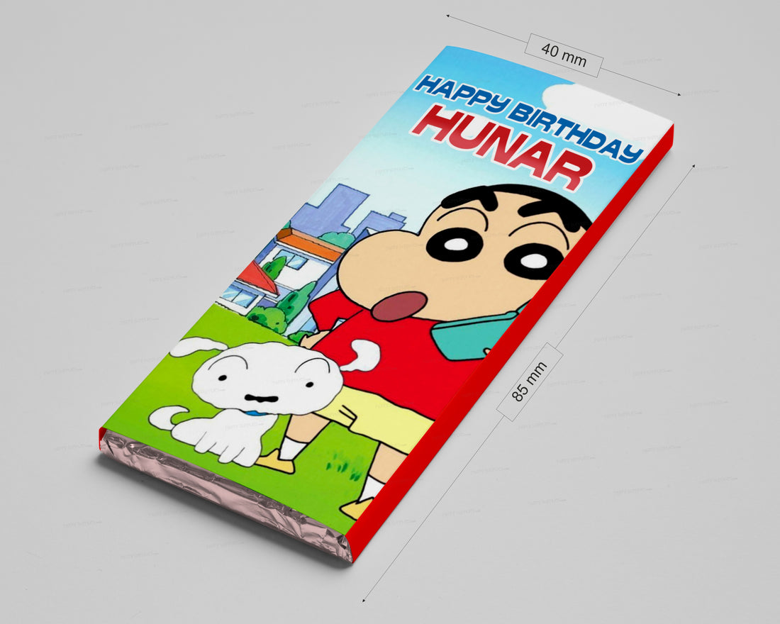 Shinchan Theme Home Made Chocolate Return Gifts