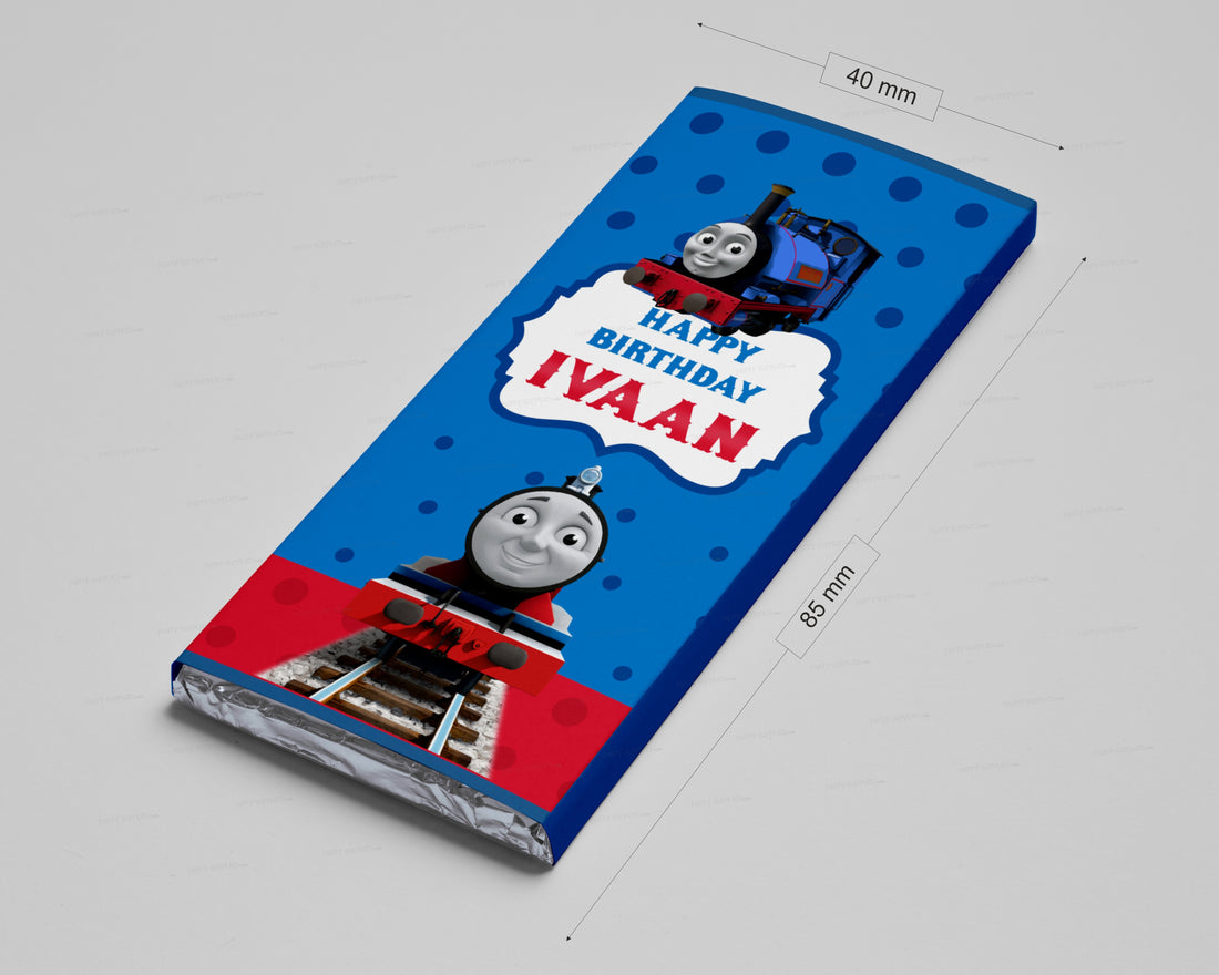 Thomas And Friends Theme Home Made Chocolate Return Gifts