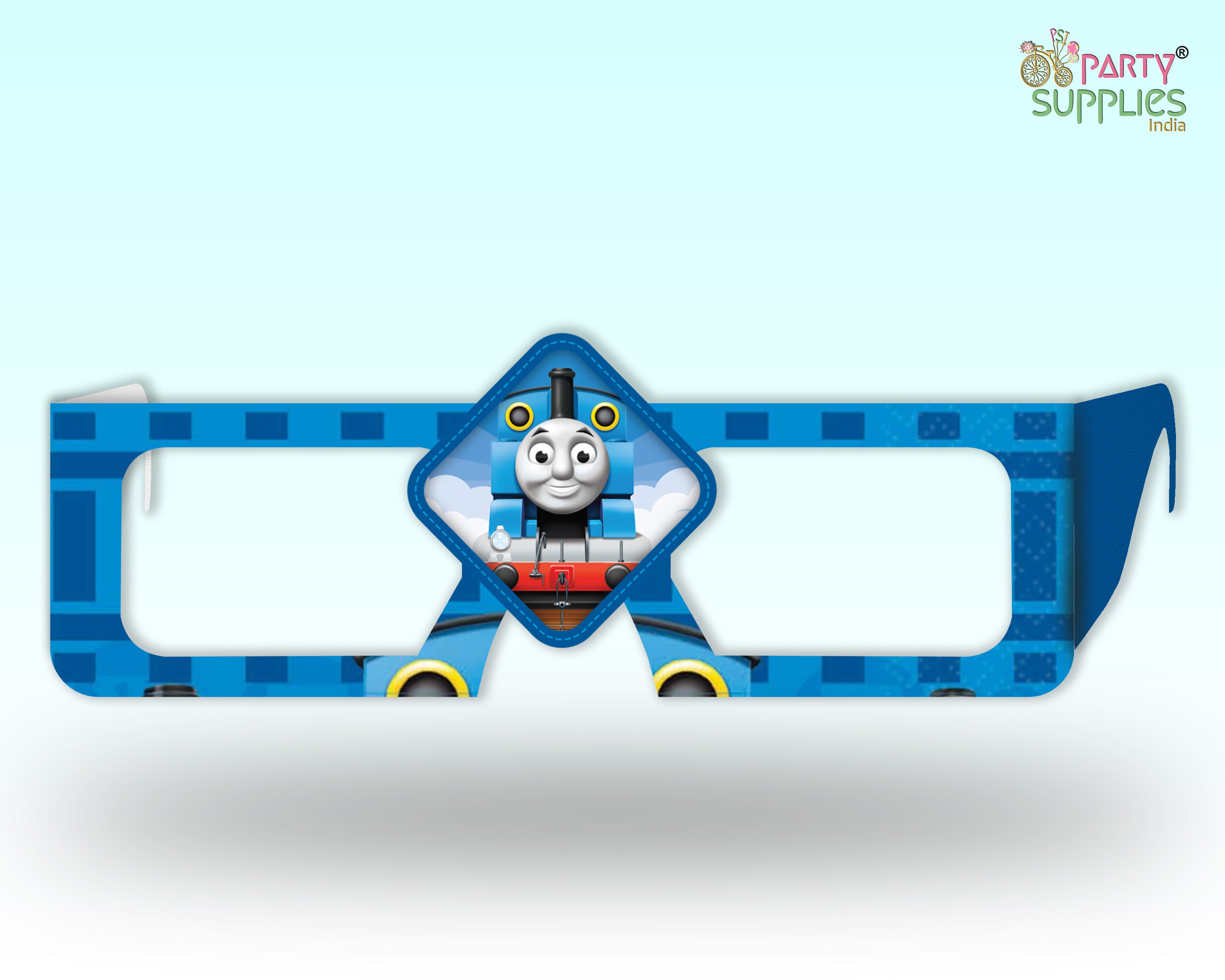 Thomas And Friends theme Birthday Party glasses