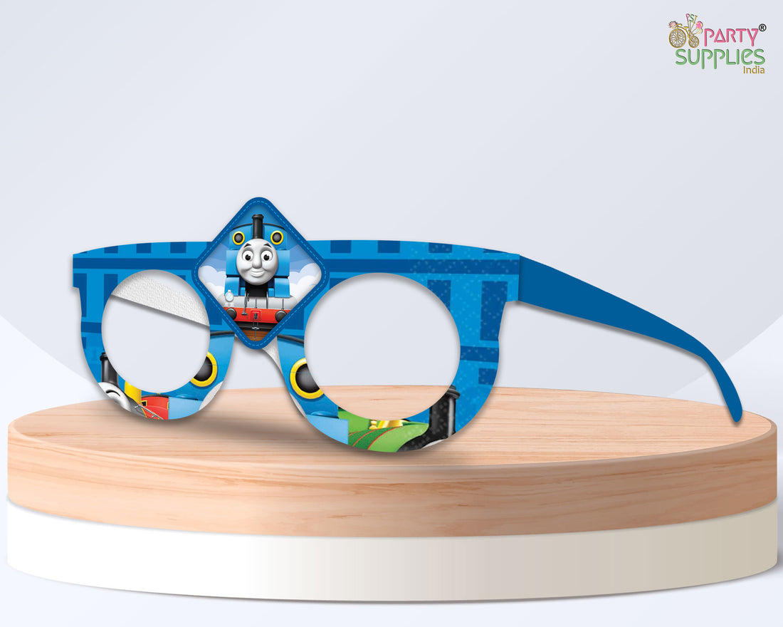 Thomas And Friends theme Birthday Party glasses