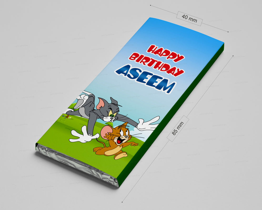Tom And Jerry Theme Home Made Chocolate Return Gifts