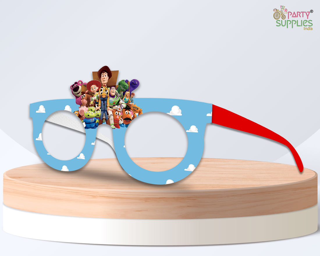 Toy Story Theme Birthday Party glasses