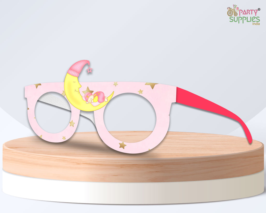 Twinkle Twinkle Little Star Girl Theme Theme Birthday Party glasses