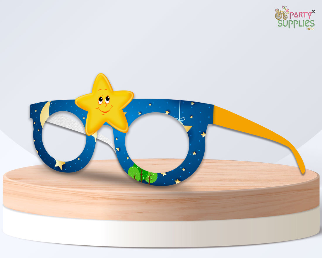 Twinkle Twinkle Little Star boy Theme Theme Birthday Party glasses