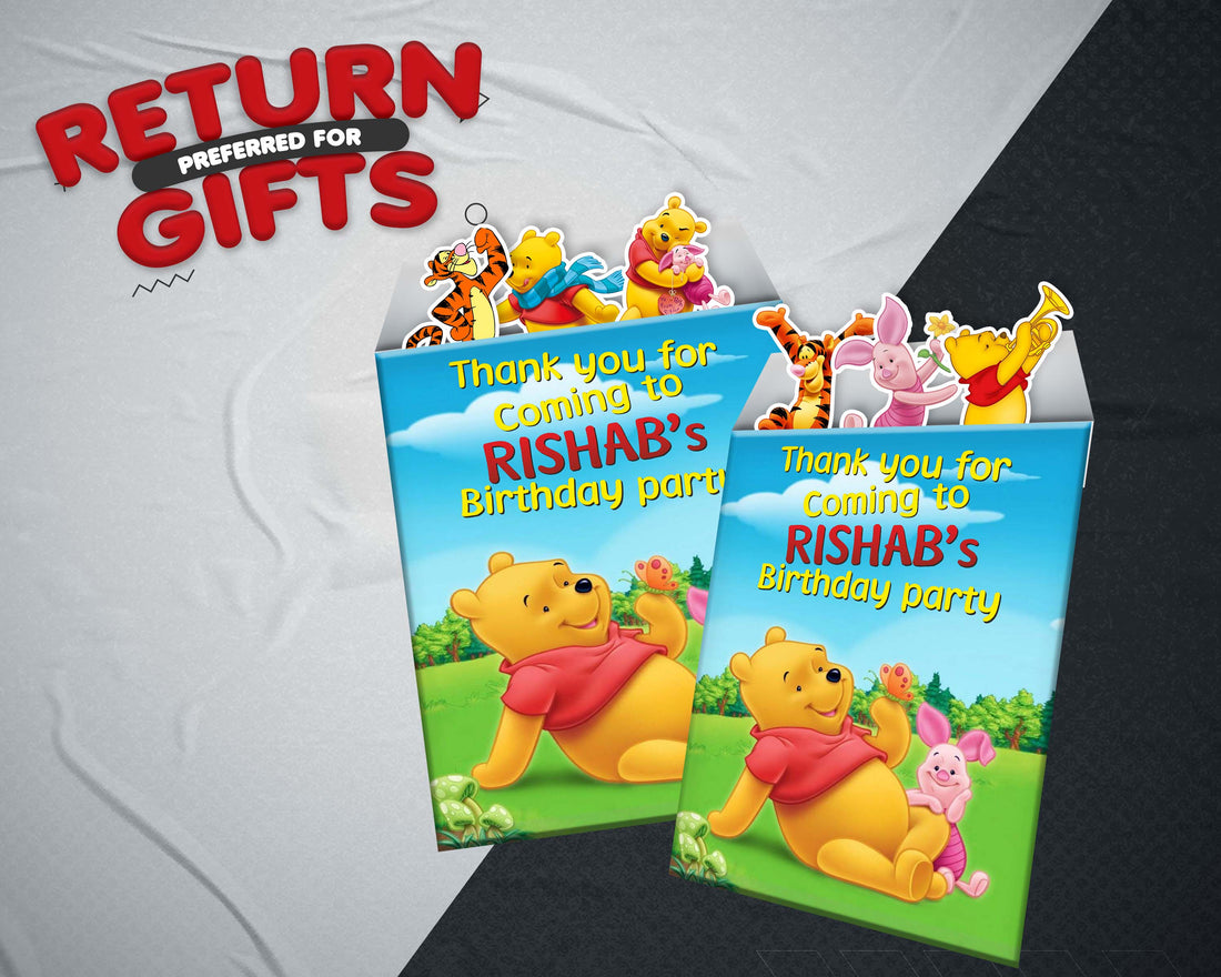 Winnie the Pooh theme Mini Magnetic Return Gift Pack