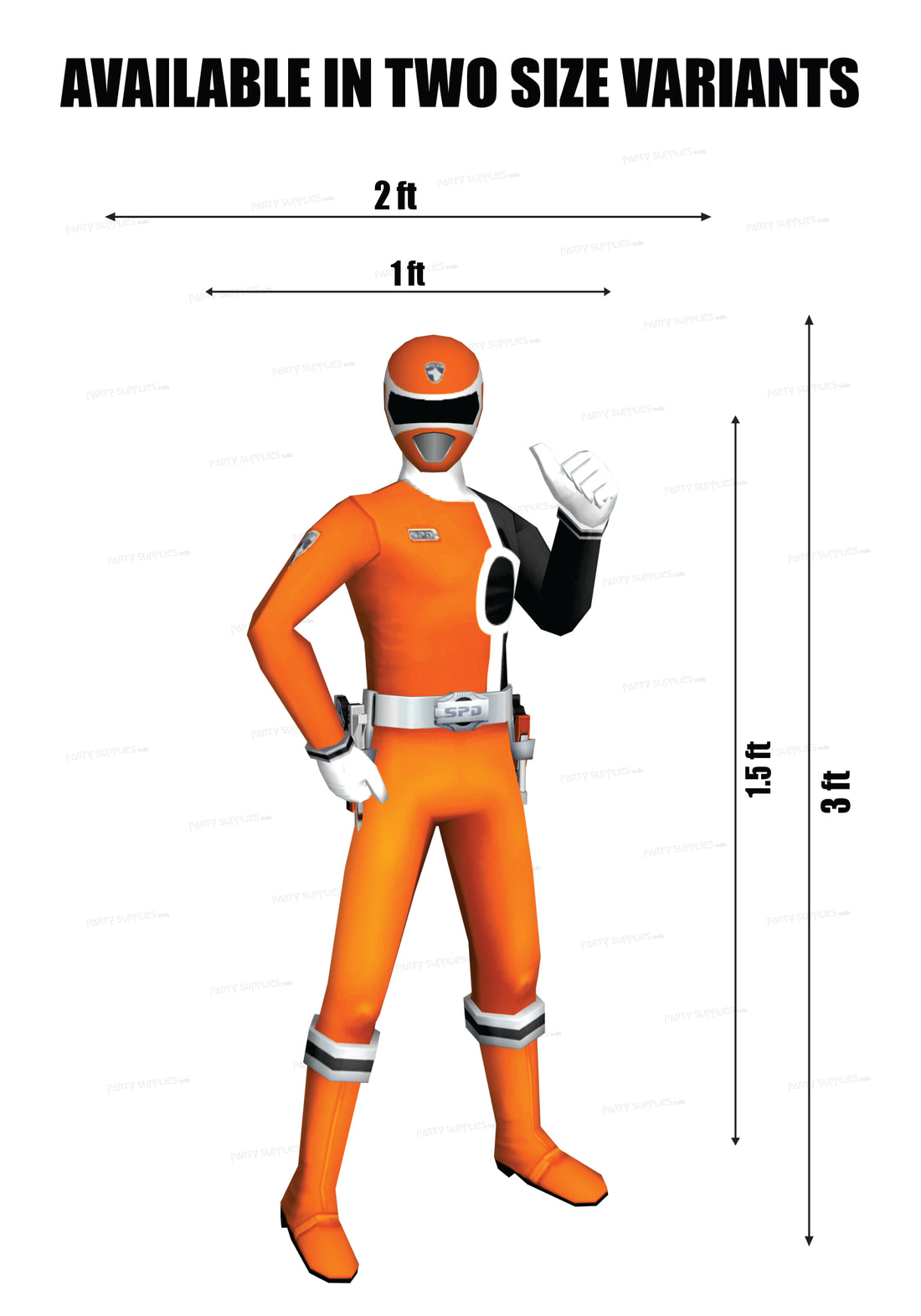 Power Rangers Theme Cutout PWR-10