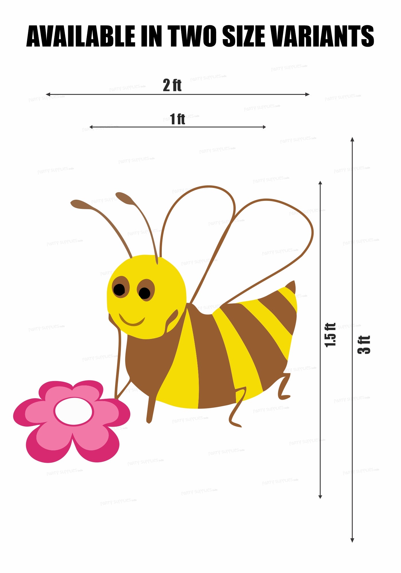 Bumble Bee Theme Cutout BMB-11
