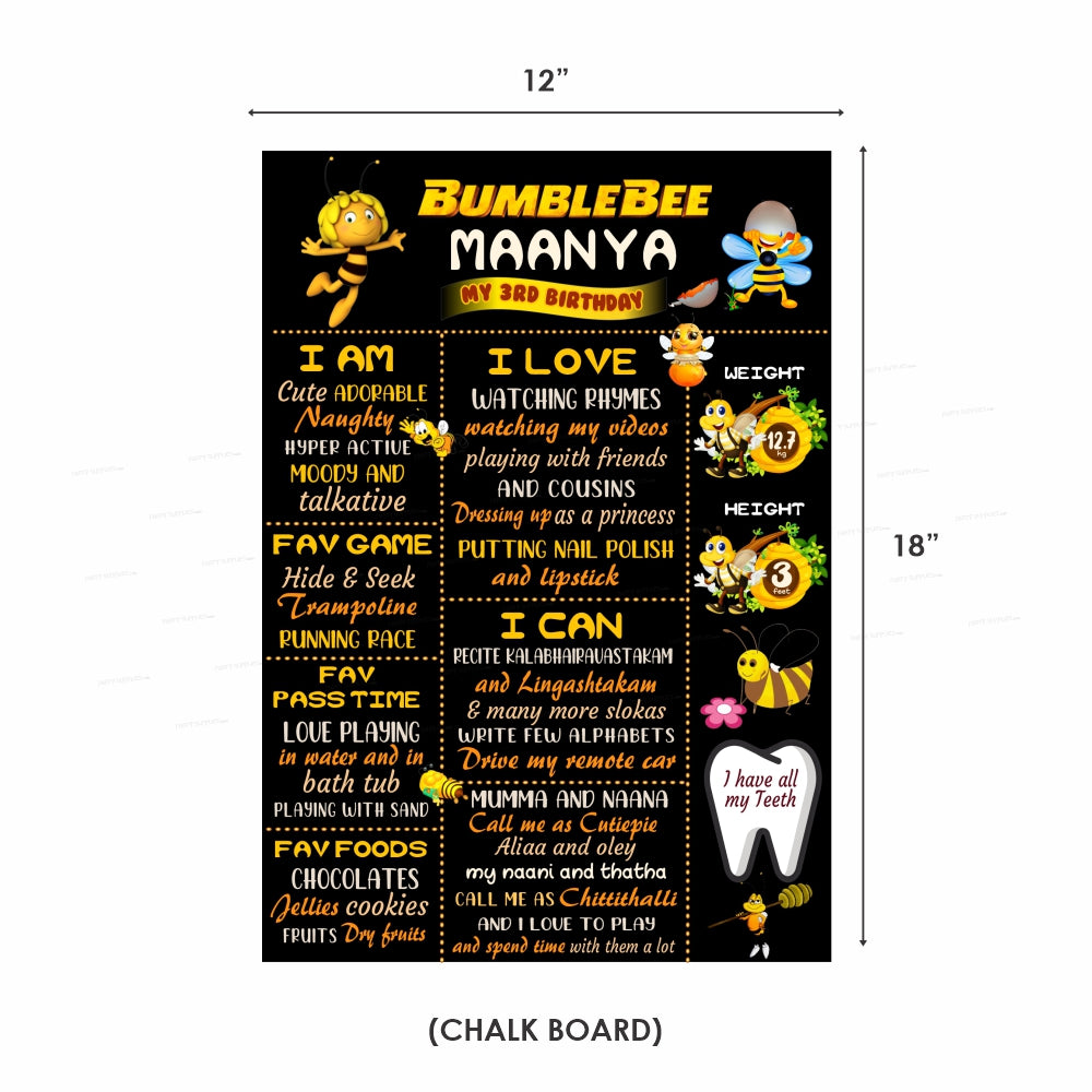 Bumble Bee Theme Classic Combo Kit